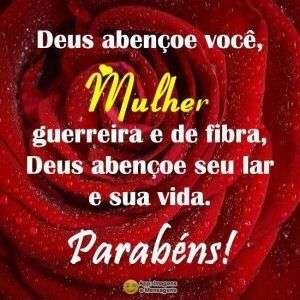 Parabéns mulher