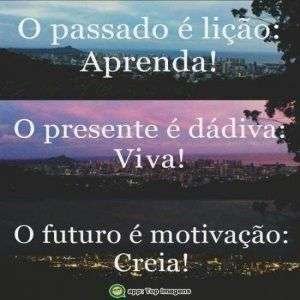 Passado, presente e futuro
