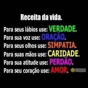 Receita da vida