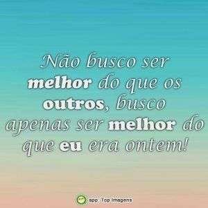 Ser melhor que ontem