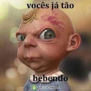 Vocês já estão bebendo