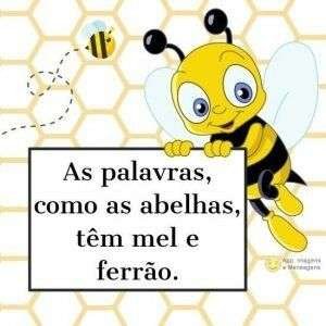 Palavras e abelhas