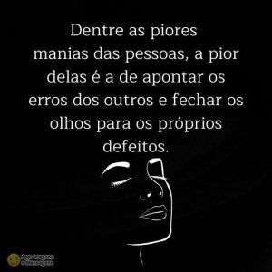 Piores manias