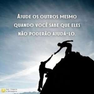 Ajude os outros