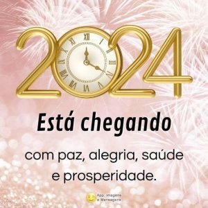 Ano novo está chegando