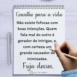 Conselho pra vida