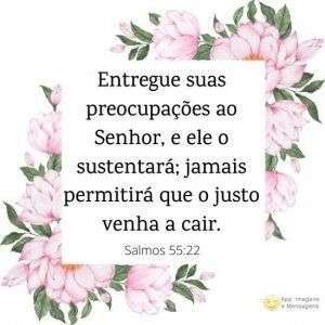 Entregue suas preocupações