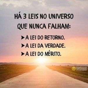 Leis no universo